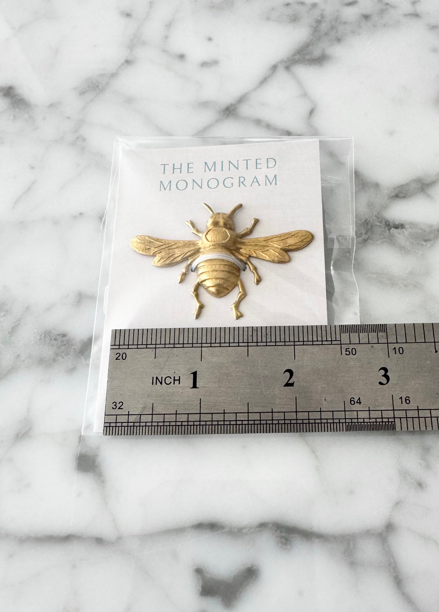 Large Brass Bee