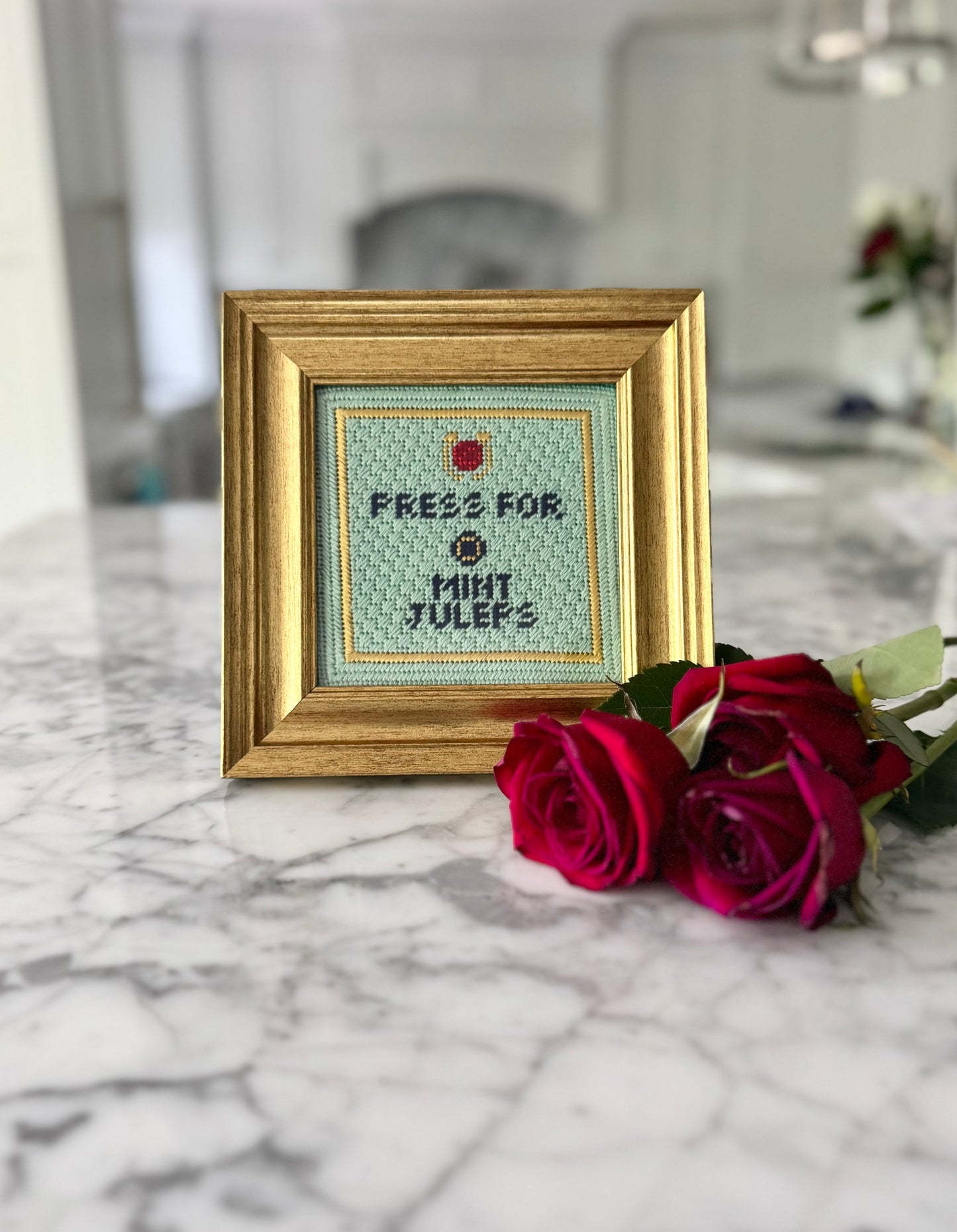 Gold Frame for 4.75”x4.75” Canvas