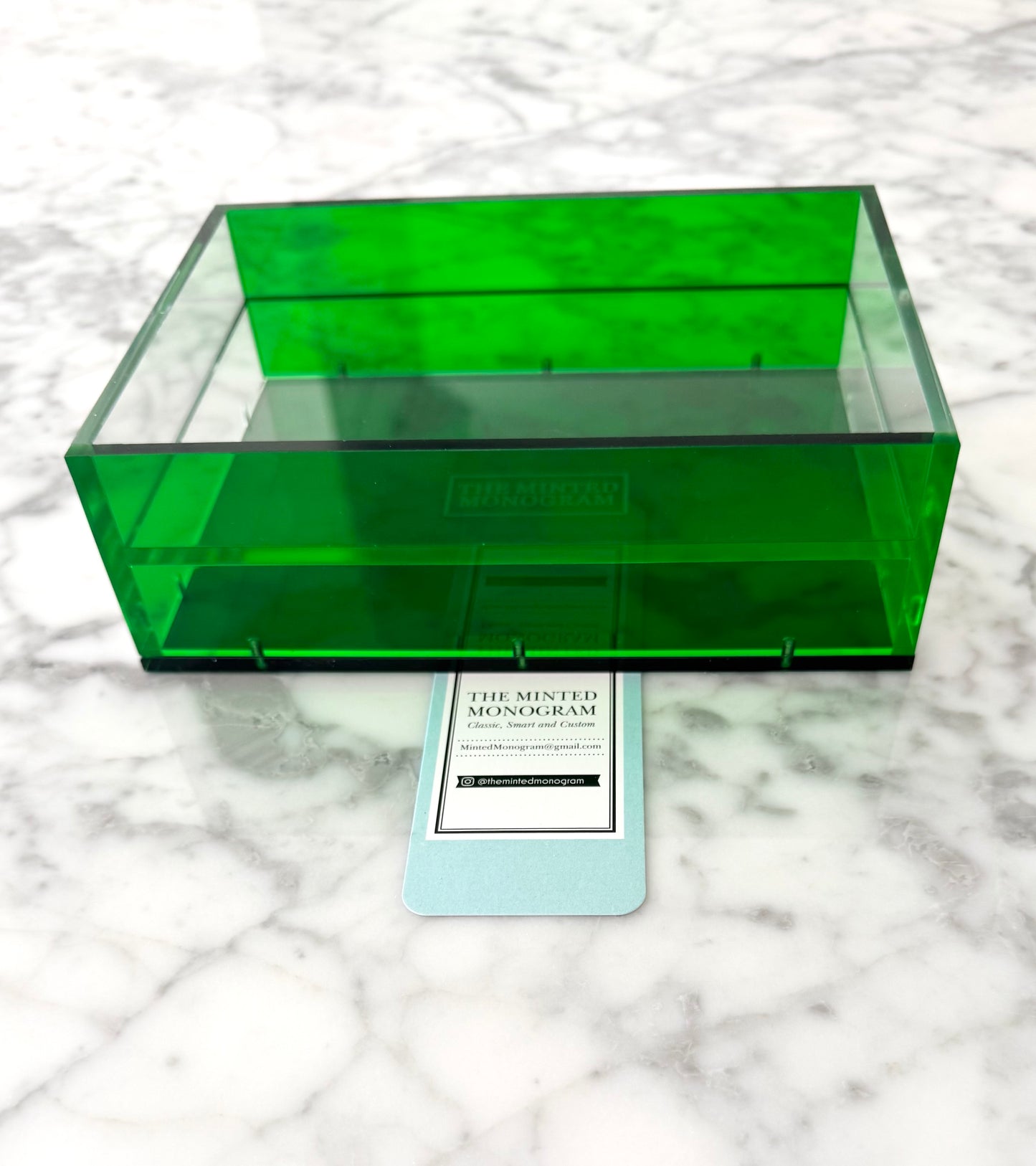 Dark Green Magnetic Acrylic Tray
