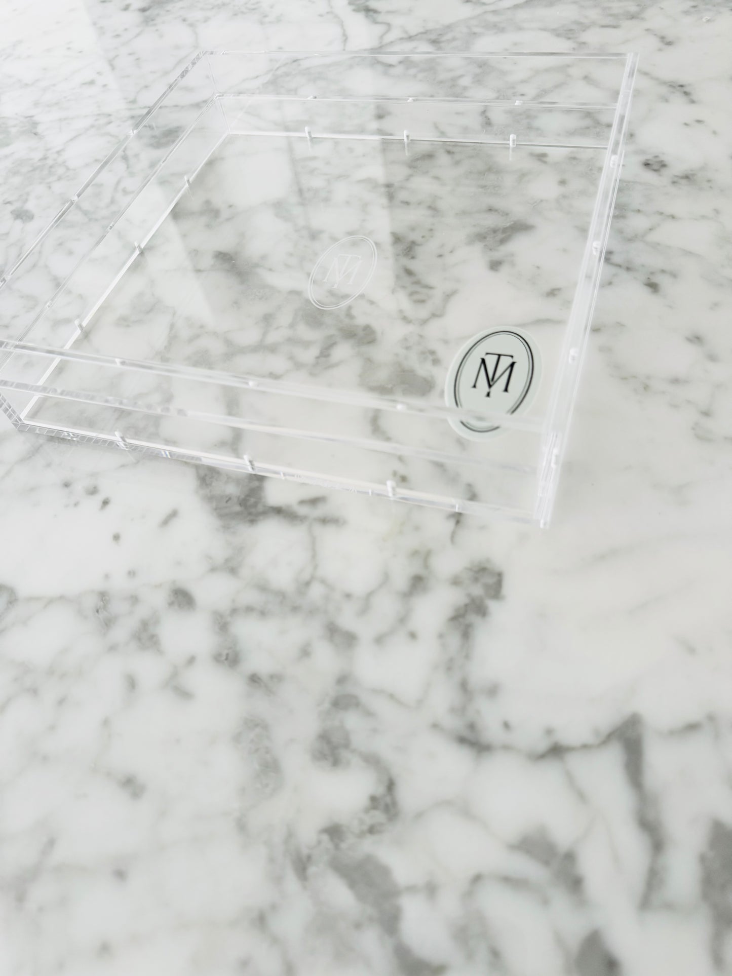 *New Size* 8.25” Square Magnetic Acrylic Tray