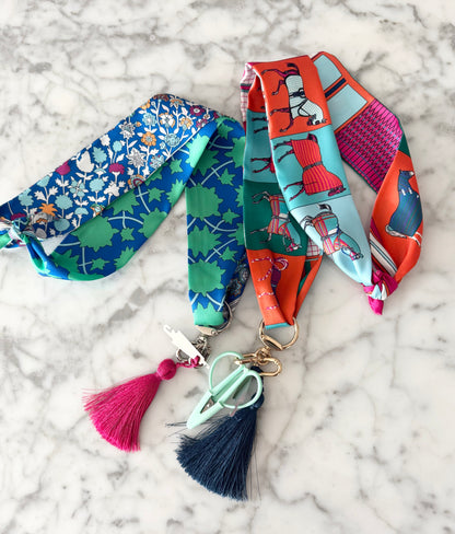 Hot Pink Equestrian Designer Inspired Scarf