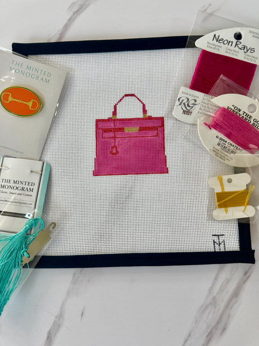 Designer Inspired purse kit Hot Pink