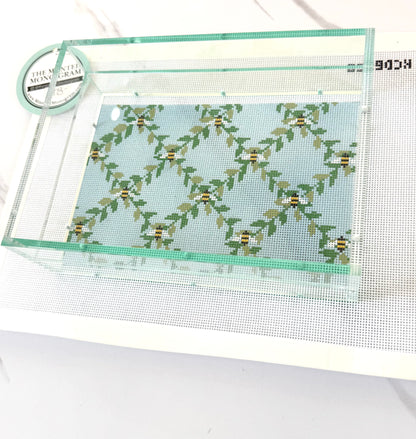 New Design Teal 5x7 Magnetic Acrylic Tray