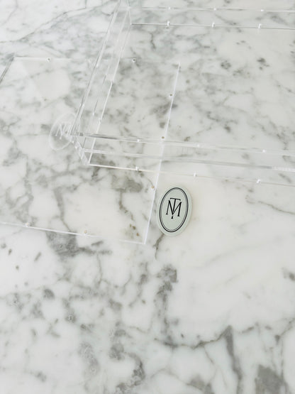 *New Size* 8.25” Square Magnetic Acrylic Tray