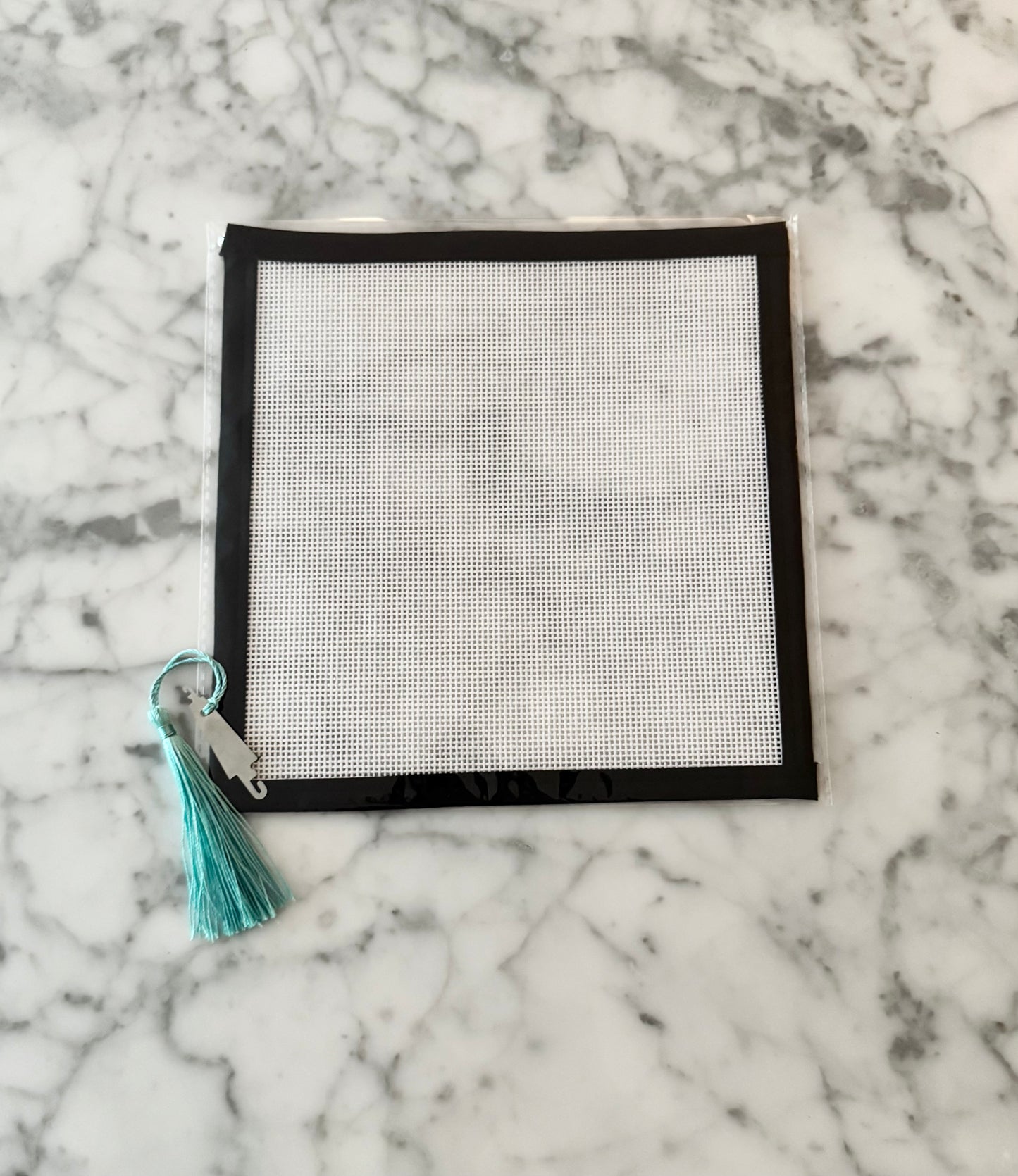 Blank 8”x8” size 13 mesh Needlepoint Canvas