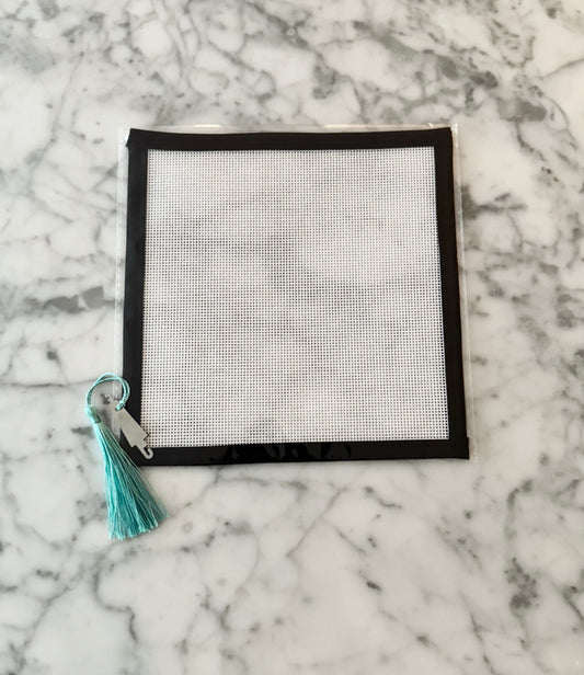 Blank 8”x8” size 13 mesh Needlepoint Canvas