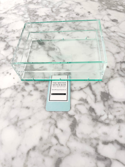 New Design Teal 5x7 Magnetic Acrylic Tray