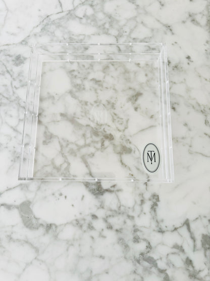 *New Size* 8.25” Square Magnetic Acrylic Tray