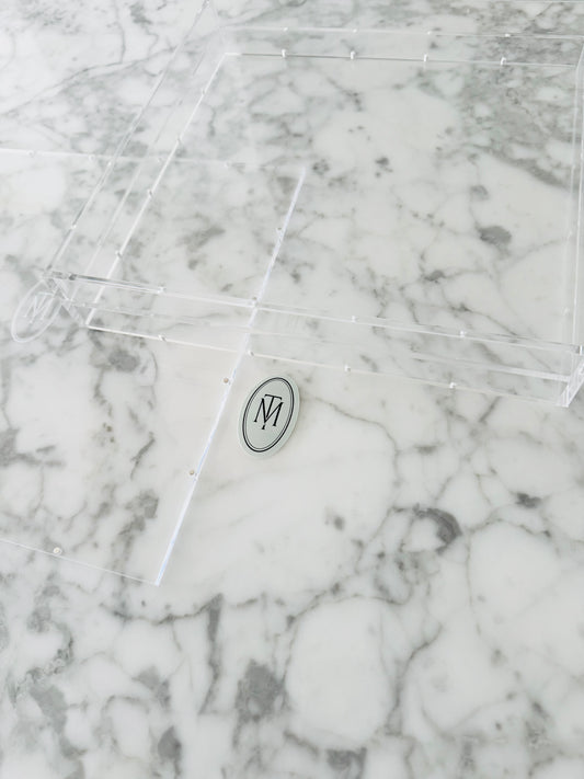 *New Size* 10.25” Square Magnetic Acrylic Tray