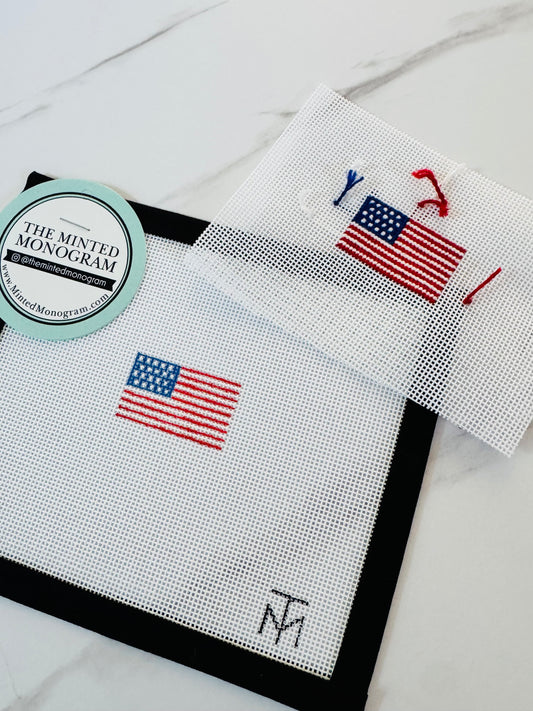 Mini American Flag Digital Needlepoint Chart